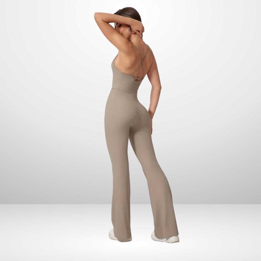 Sırt Dekolteli İspanyol Tulum