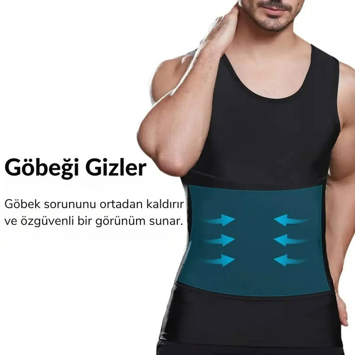 Erkek Toparlayıcı Atlet Korse