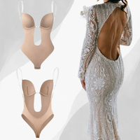 Dekolteli Çıtçıtlı Bodysuit