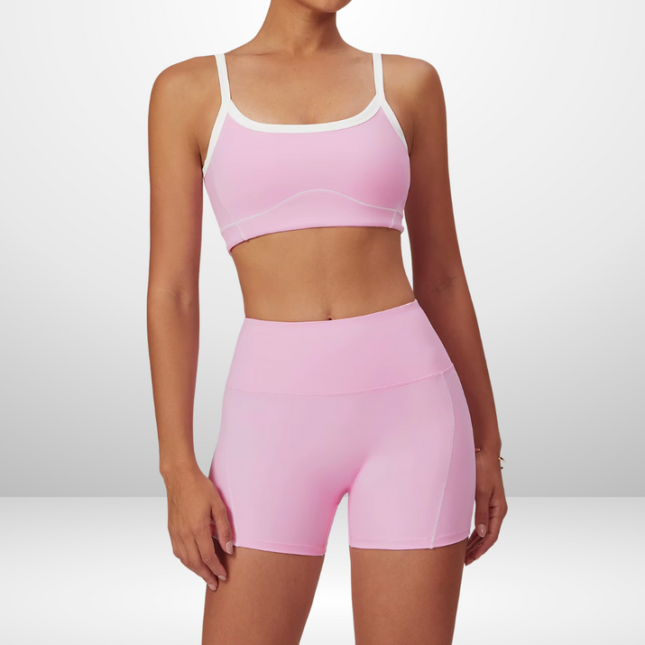 Çizgi Detaylı Kısa Spor Takım