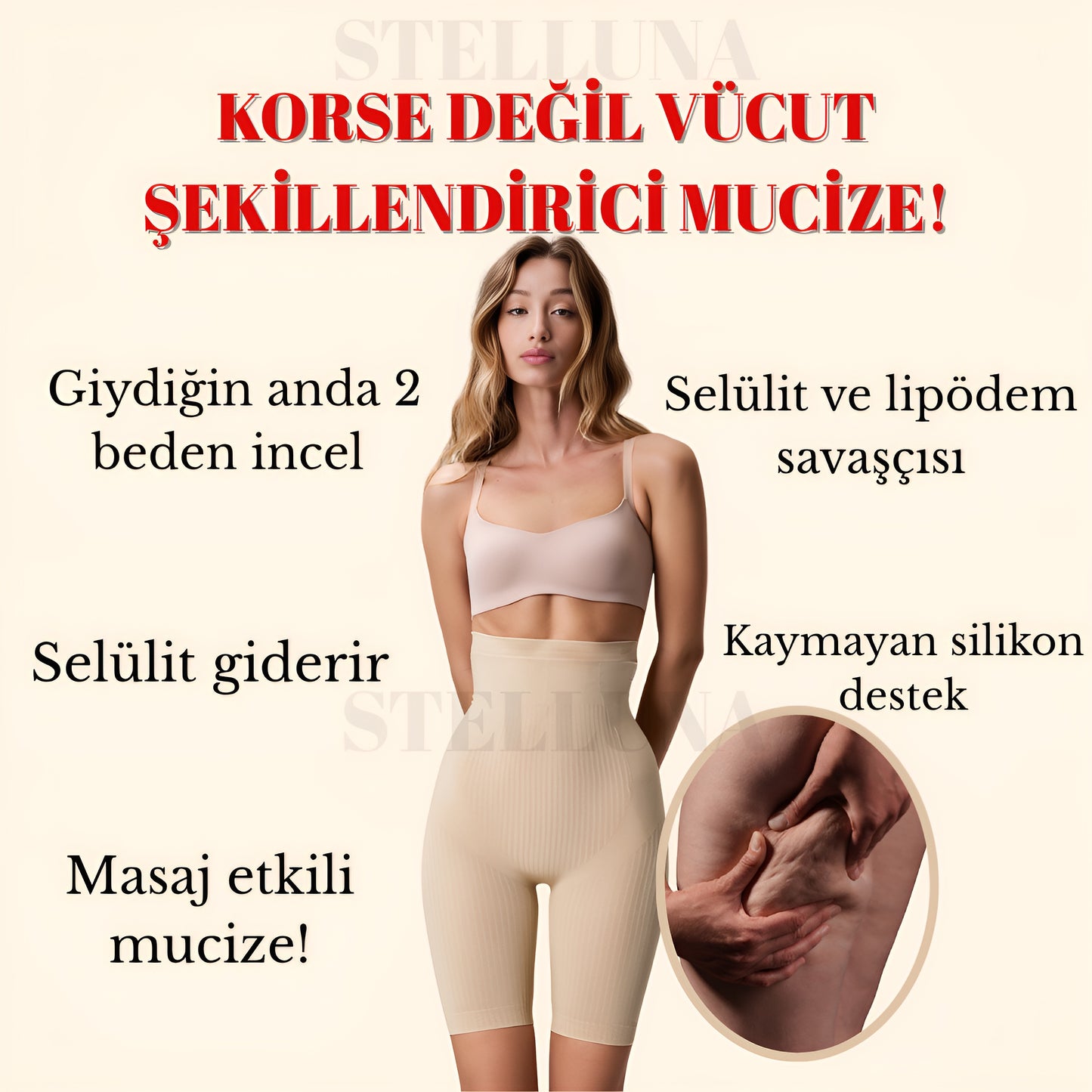 Masaj Etkili Selülit Giderici Korse